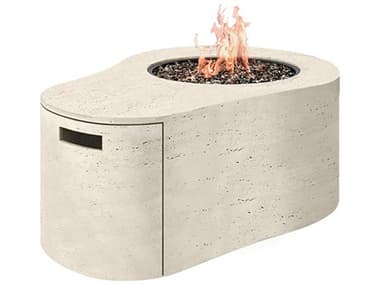 Ebel Tahoe Aluminum 53.5"W x 35"D Fire Pit with Lid EBL316