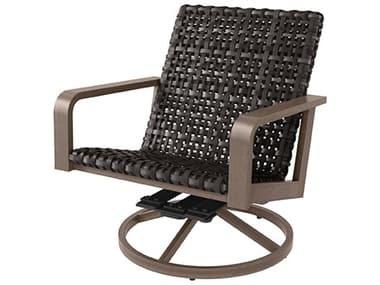 Ebel Antibes Aluminum Wicker Swivel Rocker Lounge Chair EBL456