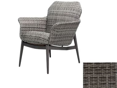 Ebel Closeout Lasalle Hickory Wicker Padded Lounge Chair EBL710