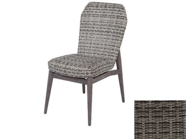 Ebel Closeout Lasalle Hickory Wicker Padded Dining Side Chair EBL721