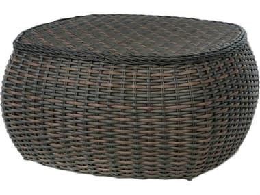 Ebel Dreux Wicker 43'' Wide Round Chat Table EBL735X