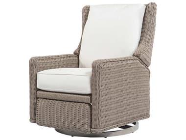 Ebel Geneva Wicker Swivel Recliner Lounge Chair EBL777X