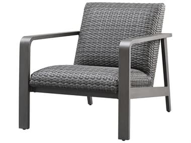 Ebel Canton Padded Wicker Aluminum Lounge Chair EBL800CAN