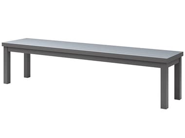 Ebel Palermo Aluminum Dining Bench EBL82390