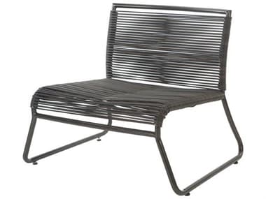 Ebel Monaco Wicker Armless Lounge Chair EBL851