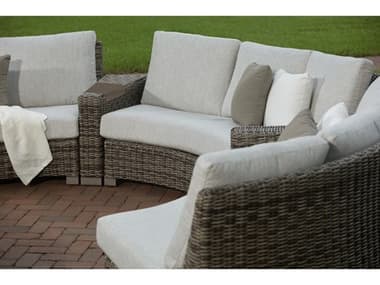 Ebel Avallon Wicker Sectional Lounge Set EBLAVALLONCURVEDSECTIONAL4