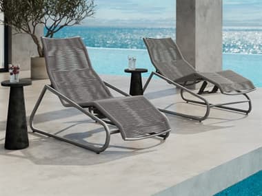 Ebel Cabana Aluminum Pool Lounge Set EBLCABANACOMFORTCHAISES