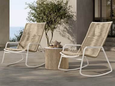 Ebel Cabana Aluminum Lounge Set EBLCABANAHIGHBACKROCKERS