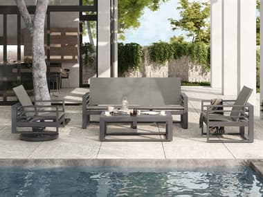 Ebel Palmero Aluminum Lounge Set EBLPALMEROSLING8