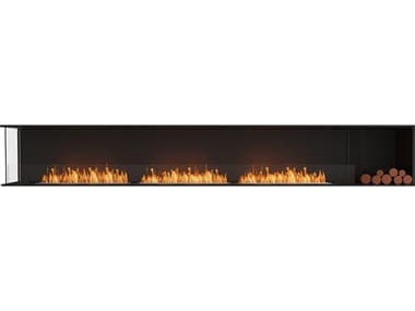 EcoSmart Fire Flex Fireboxes - Left Corner Fireplace ECOESF.FX.140LC.BXR
