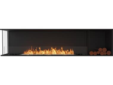 EcoSmart Fire Flex Fireboxes - Left Corner Fireplace ECOESF.FX.86LC.BXR