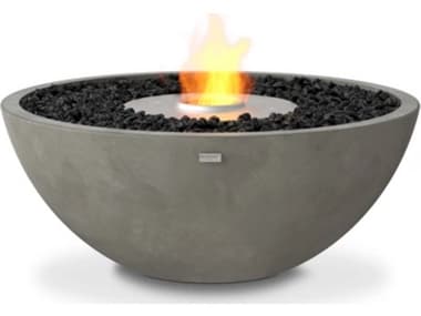 EcoSmart Fire Mix 850 Concrete 33'' Round Fire Pit Bowl in Natural ECOESFOMX8NA