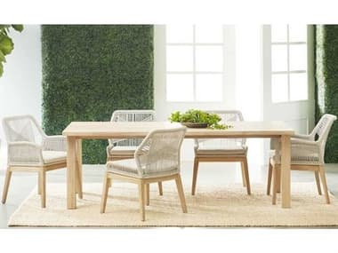 Essentials for Living Outdoor Woven - Outdoor Patio Dining Set EFL6827GTSET2