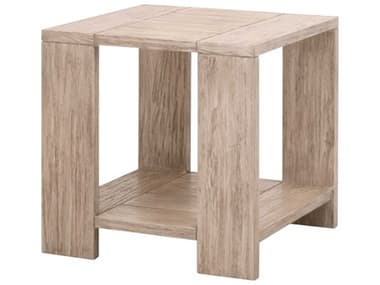 Essentials for Living Sur Outdoor Wood Square End Table EFLZT0862
