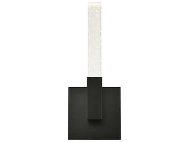 Elegant Lighting Noemi 14" Tall 1-Light Black Wall Sconce EG1030W6BK