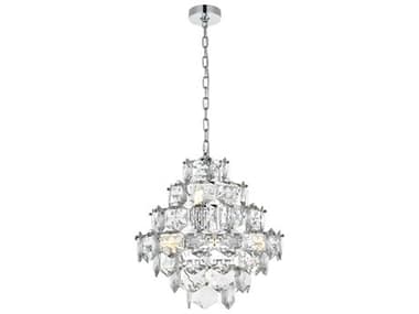 Elegant Lighting Adaline 11-Light Chrome Chandelier EG1050G20C