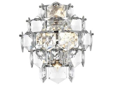 Elegant Lighting Adaline 4-Light Chrome Gray Wall Sconce EG1050W15C