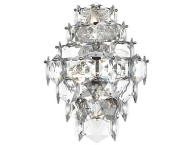 Elegant Lighting Adaline 4-Light Chrome Wall Sconce EG1050W18C