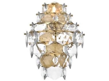 Elegant Lighting Adaline 4-Light Satin Gold Wall Sconce EG1050W18SG