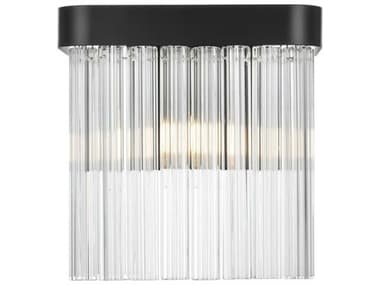 Elegant Lighting Harlow 1-Light Black Wall Sconce EG1070W9BK