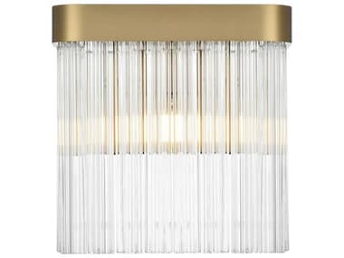 Elegant Lighting Harlow 1-Light Satin Gold Wall Sconce EG1070W9SG