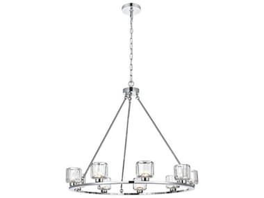 Elegant Lighting Cadence 9-Light Chrome Chandelier EG5100D36C