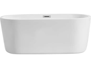 Elegant Lighting Odette 59'' Bathtub EGBT10659GW