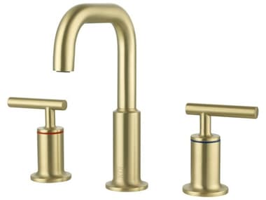 Elegant Lighting Tobias Brushed Gold Bathroom Faucet EGFAV1010BGD