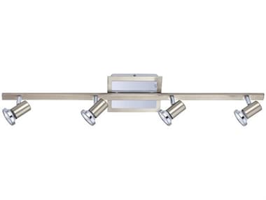 Eglo Rottelo 4-Light Matte Nickel & Chrome Track Rail Light EGL200094A