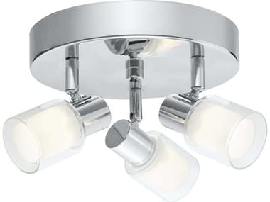 Eglo Salti 3-Light Chrome Semi Flush Mount EGL200369A