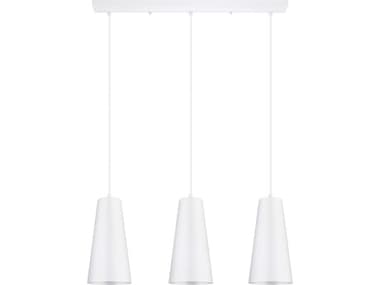 Eglo Pratella 3-Light White Island Pendant EGL201528A