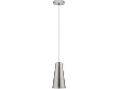 Eglo Pratella 1-Light Matte Nickel Mini Pendant EGL201529A