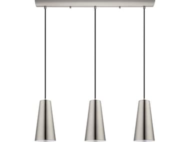 Eglo Pratella 3-Light Matte Nickel Island Pendant EGL201531A