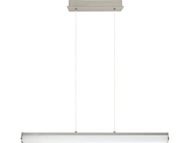 Eglo Calnova 1-Light Matte Nickel Linear Island Pendant EGL202273A