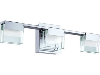 Eglo Vicino 3-Light Chrome Vanity Light EGL203207A
