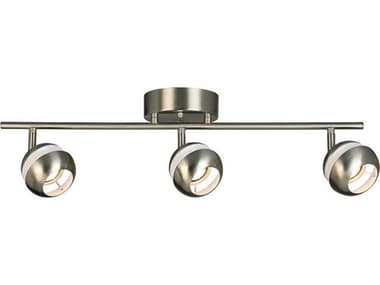 Eglo Maple Park 3-Light Brushed Nickel Track & Rail Light EGL204012A