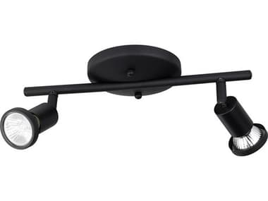 Eglo Tremendo 2-Light Structured Black Track & Rail Light EGL205138A