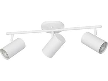 Eglo Calloway 3-Light White Cylinder Track & Rail Light EGL205164A