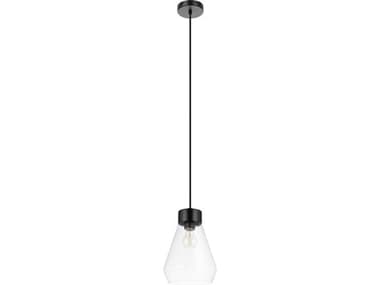 Eglo Montey 1-Light Matte Black Bell Mini Pendant EGL205325A