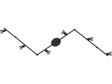 Eglo Tremendo 6-Light Structured Black Linear Track & Rail Light EGL205387A