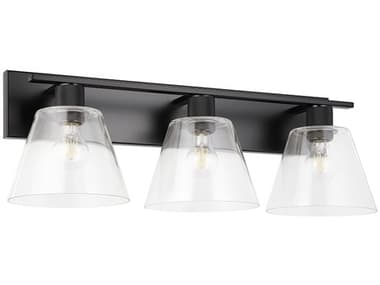 Eglo Copley 3-Light Matte Black Vanity Light EGL205619A