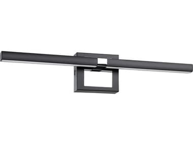 Eglo Pierro Matte Black Chrome Vanity Light EGL205805A