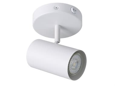 Eglo Calloway 1-Light White Cylinder Track & Rail Light EGL206039A