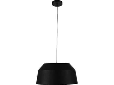 Eglo Contrisa 1-Light Black Pendant EGL206249A