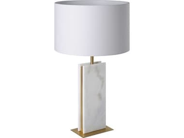 Eglo Belesar Marble White Fabric Buffet Lamp EGL206324A