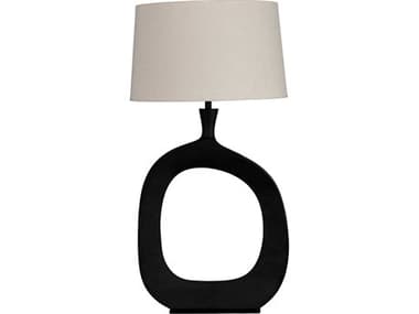 Eglo Diezma Black Natural Exterior White Interior Fabric Buffet Lamp EGL390424A