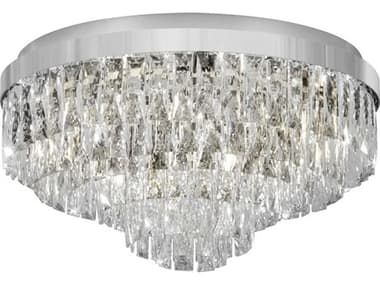 Eglo Valparaiso 11-Light Chrome Flush Mount EGL39491A
