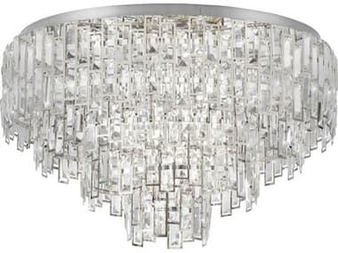Eglo Calmeilles Chrome Tiered Flush Mount EGL39625A