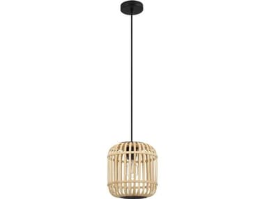 Eglo Bordesley 1-Light Black Mini Pendant EGL43231A