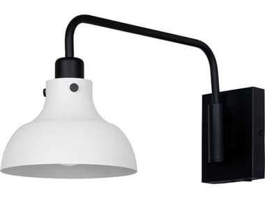 Eglo Matlock 1-Light Black Swing Wall Sconce EGL43843A
